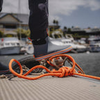 Men's Alpha Deck Boot 6" Gray/Orange