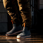 Men's Alpha Deck Boot 6" Gray/Orange
