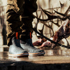 Men's Alpha Deck Boot 6" Gray/Orange