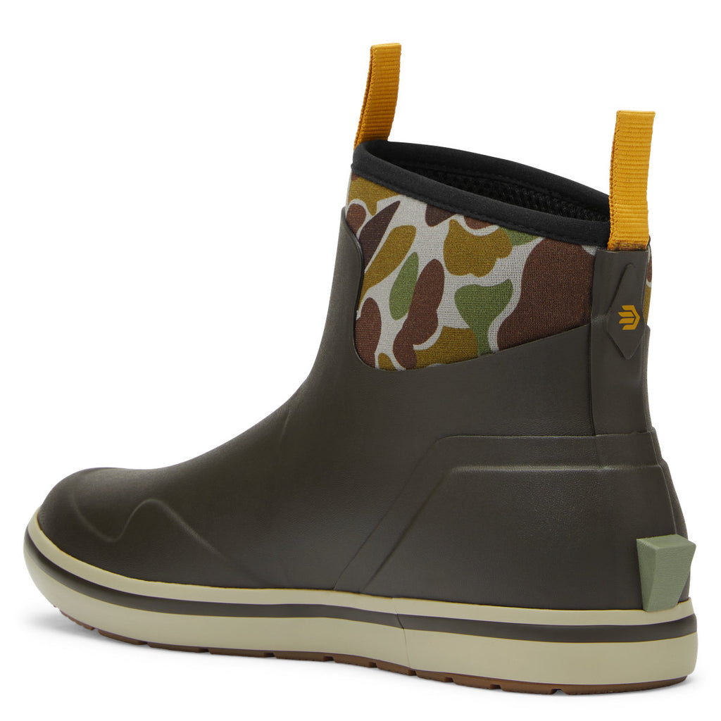Men's Alpha Deck Boot 6" Black Olive/Camo