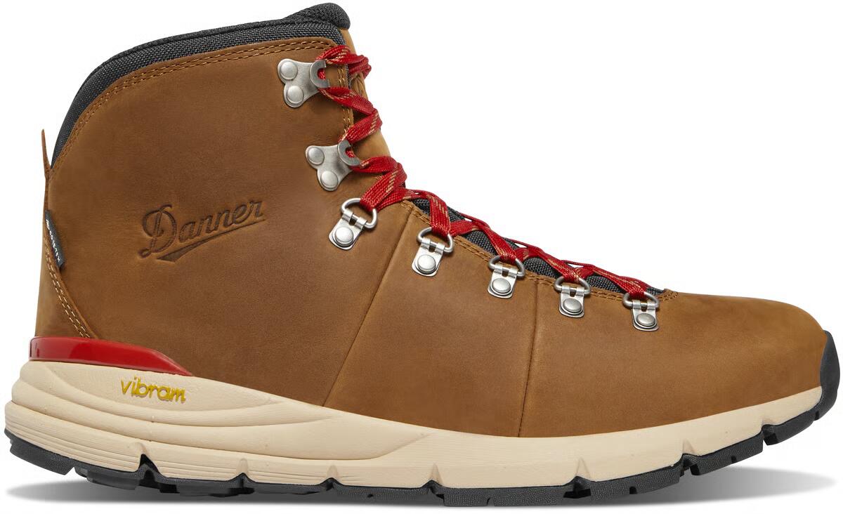 Men's Mountain 600 Leaf 4.5" Grizzly Brown/Rhodo Red GTX