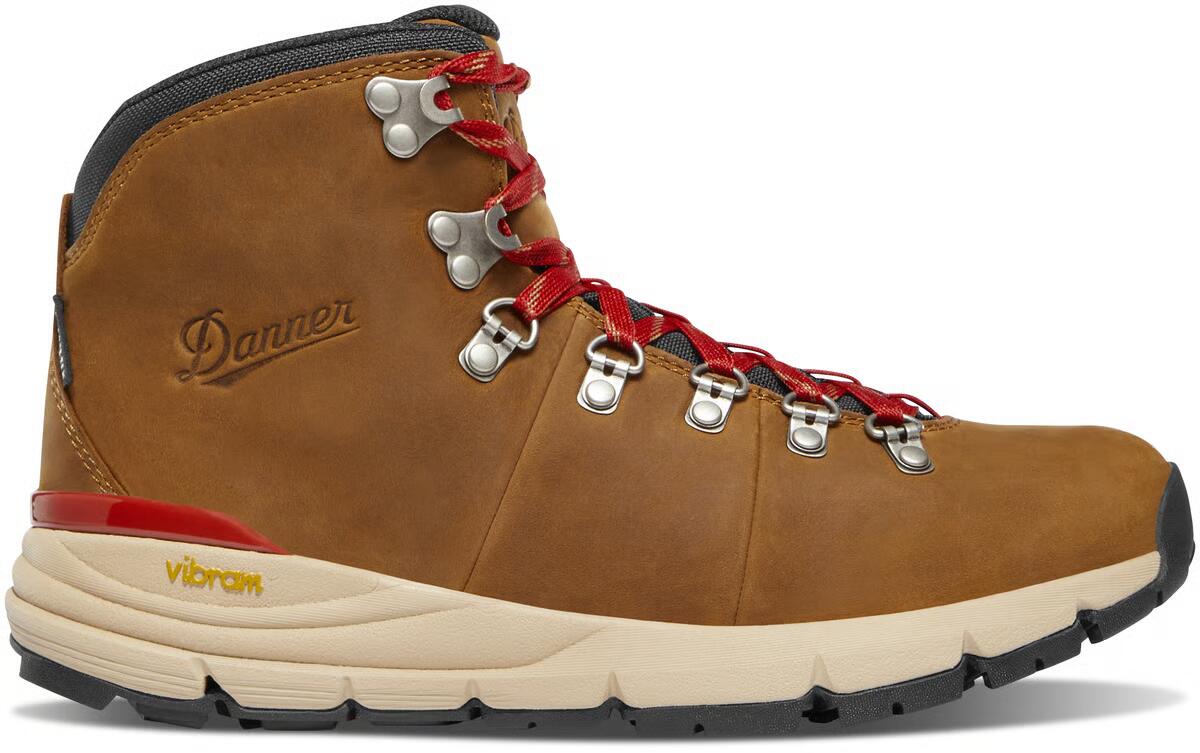 Women's Mountain 600 Leaf 4.5" Grizzly Brown/Rhodo Red GTX