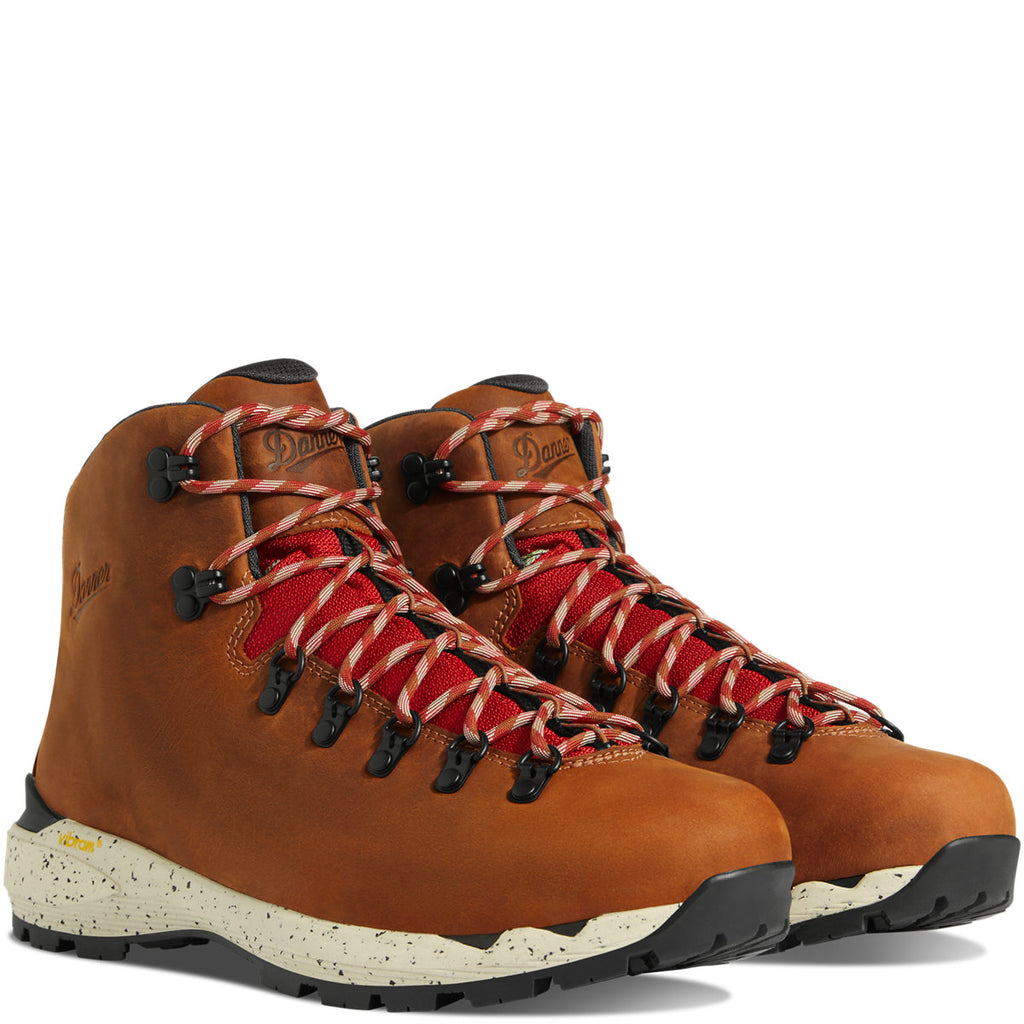 Men's Mountain 600 Evo 4.5" Mocha Brown/Rhodo Red GTX