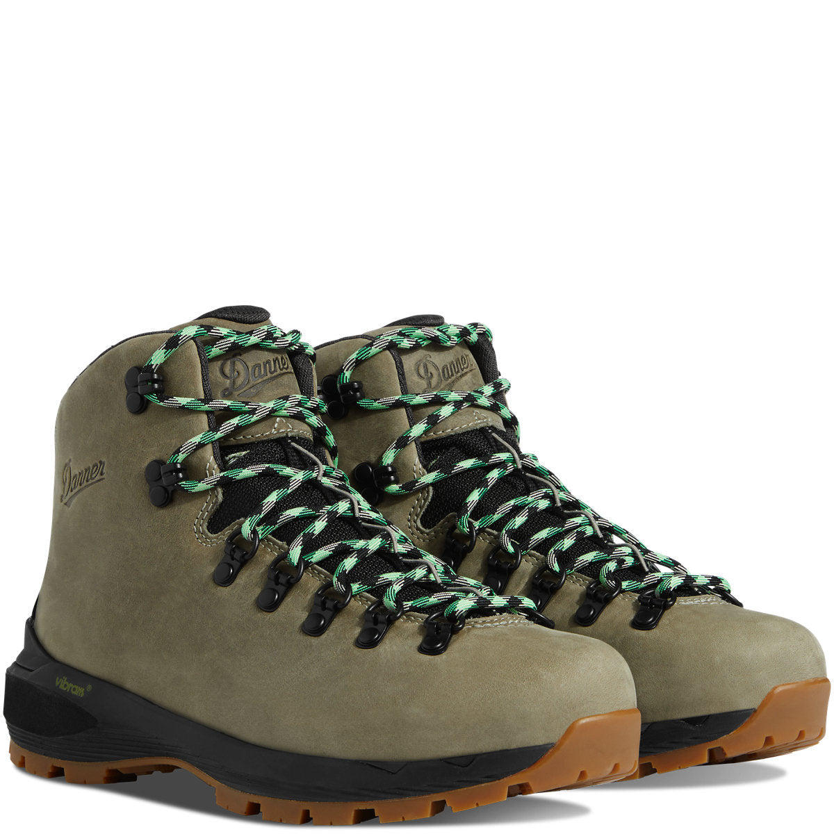 Women's Mountain 600 Evo 4" Tin Gray/Island Green GTX