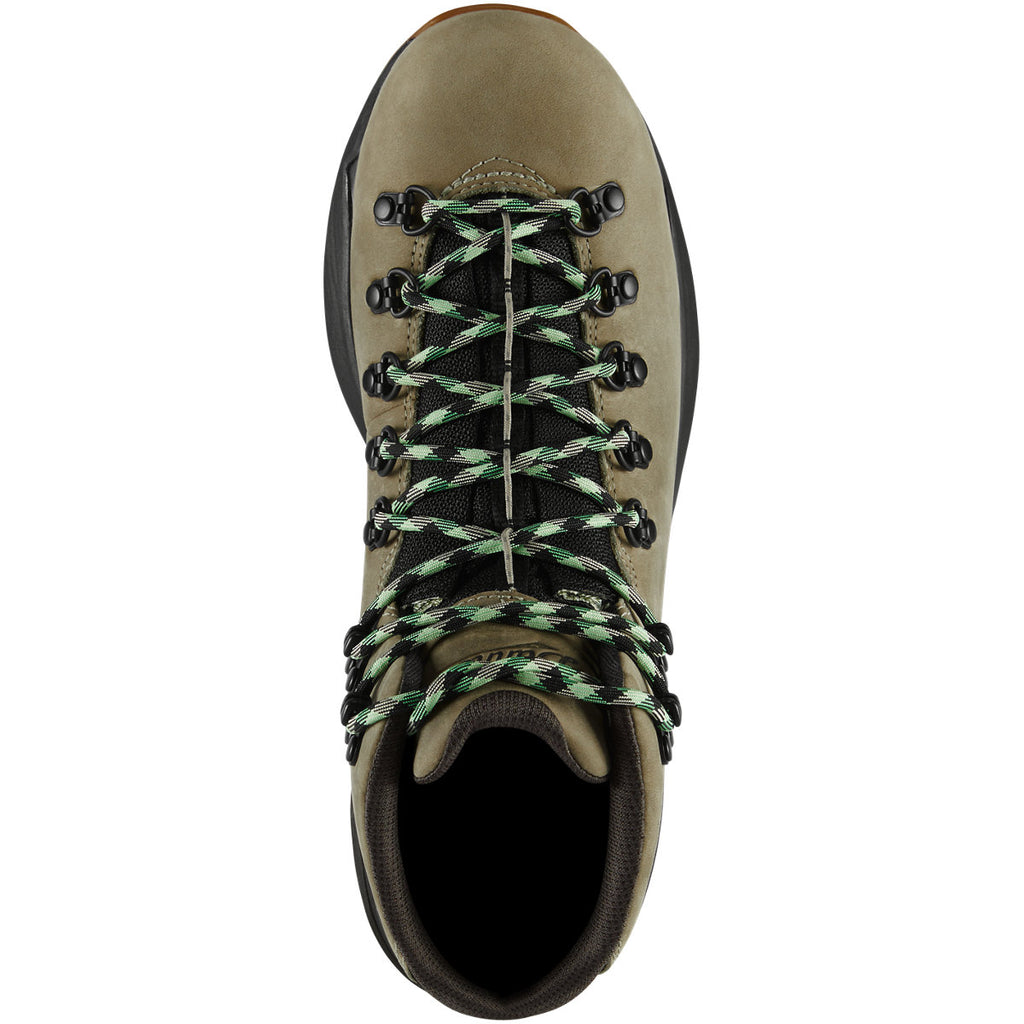Women's Mountain 600 Evo 4" Tin Gray/Island Green GTX