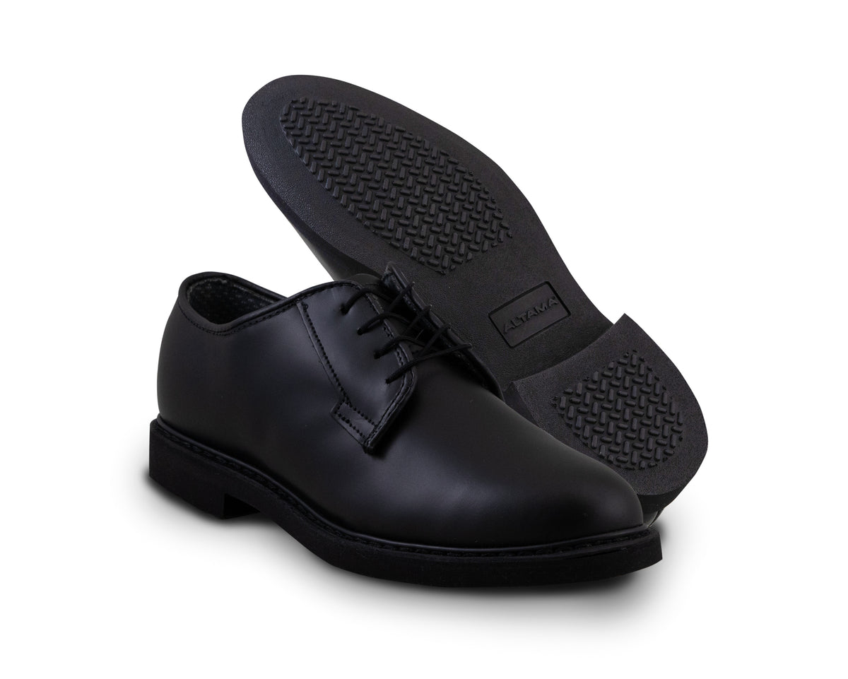 ALTAMA USN OXFORD WOMEN'S BLACK SHOES / BLACK 629011