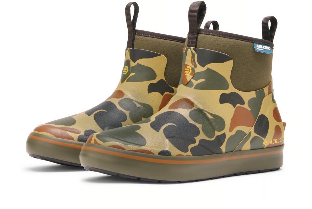 Women's Alpha Deck Boot 6" Hardwoods Duck Camo