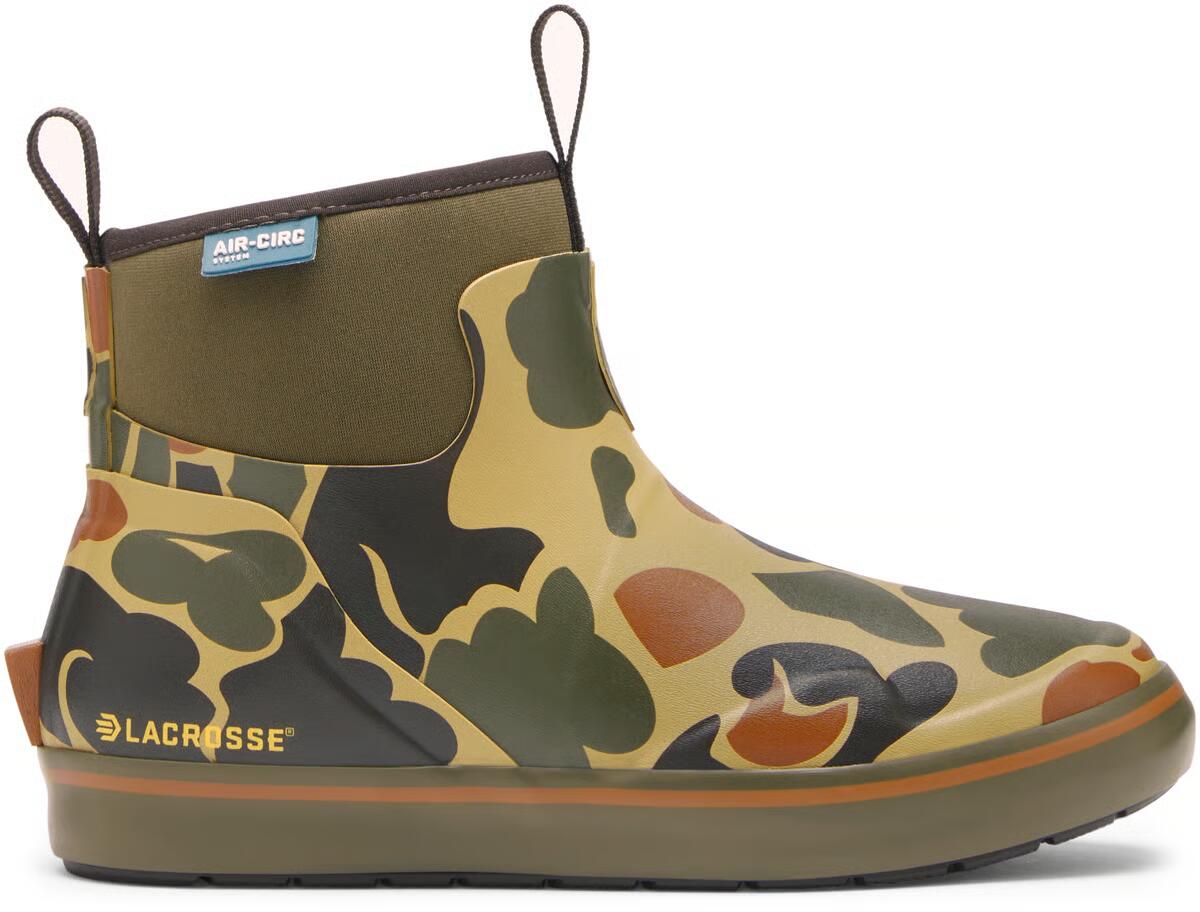 Women's Alpha Deck Boot 6" Hardwoods Duck Camo