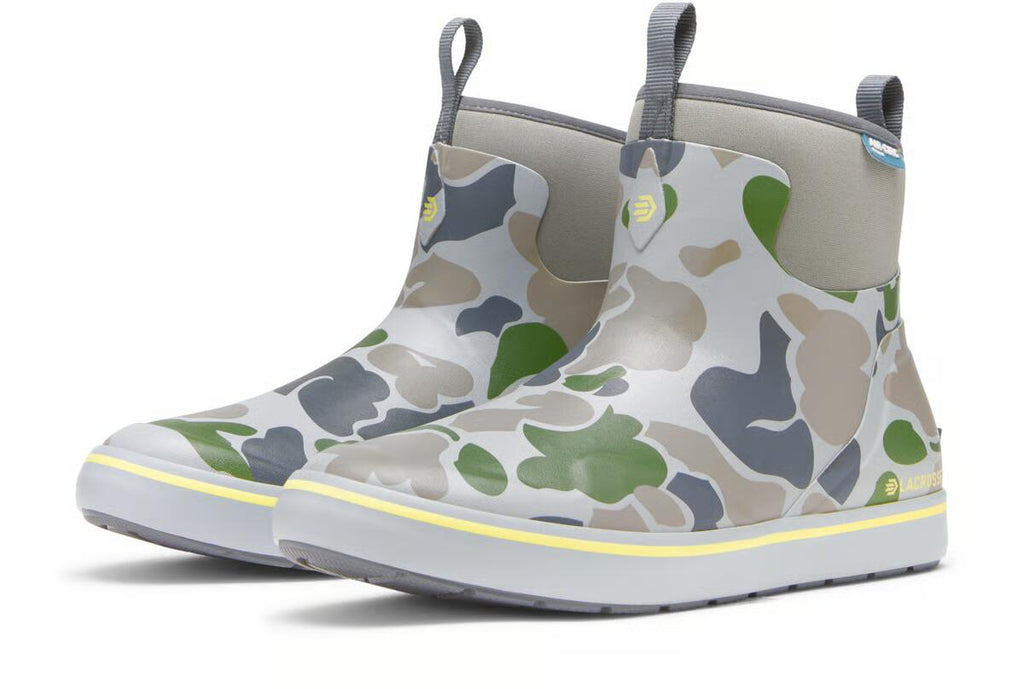 Men's Alpha Deck Boot 6" Seagrass Duck Camo