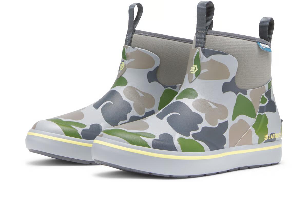 Women's Alpha Deck Boot 6" Seagrass Duck Camo