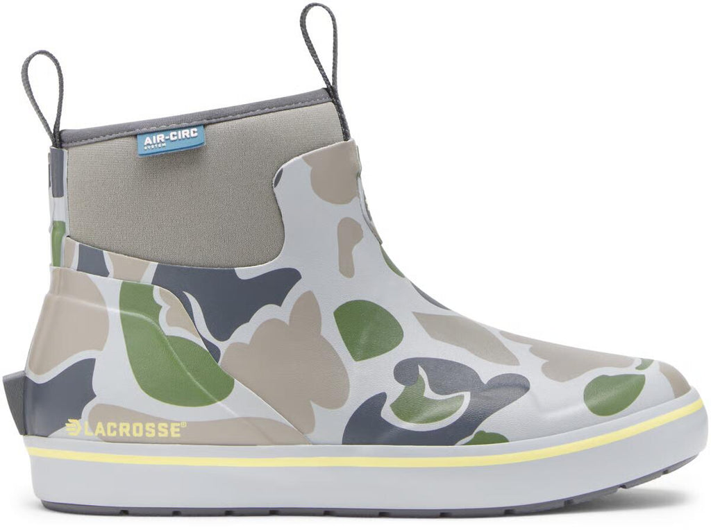 Women's Alpha Deck Boot 6" Seagrass Duck Camo