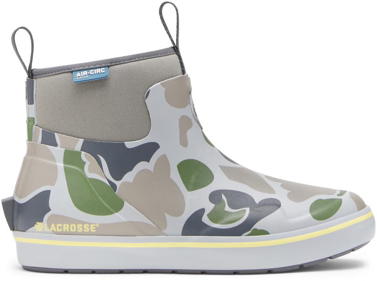 Women's Alpha Deck Boot 6" Seagrass Duck Camo