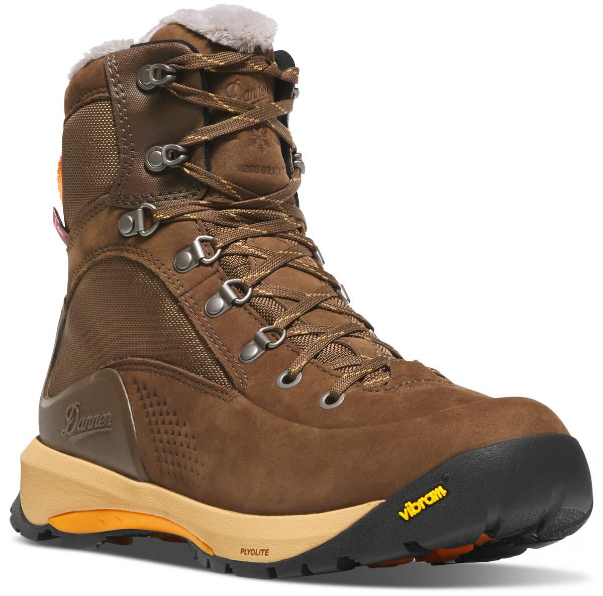 Women's Inquire Tall 7" Malt Brown/Poppy Orange 200G