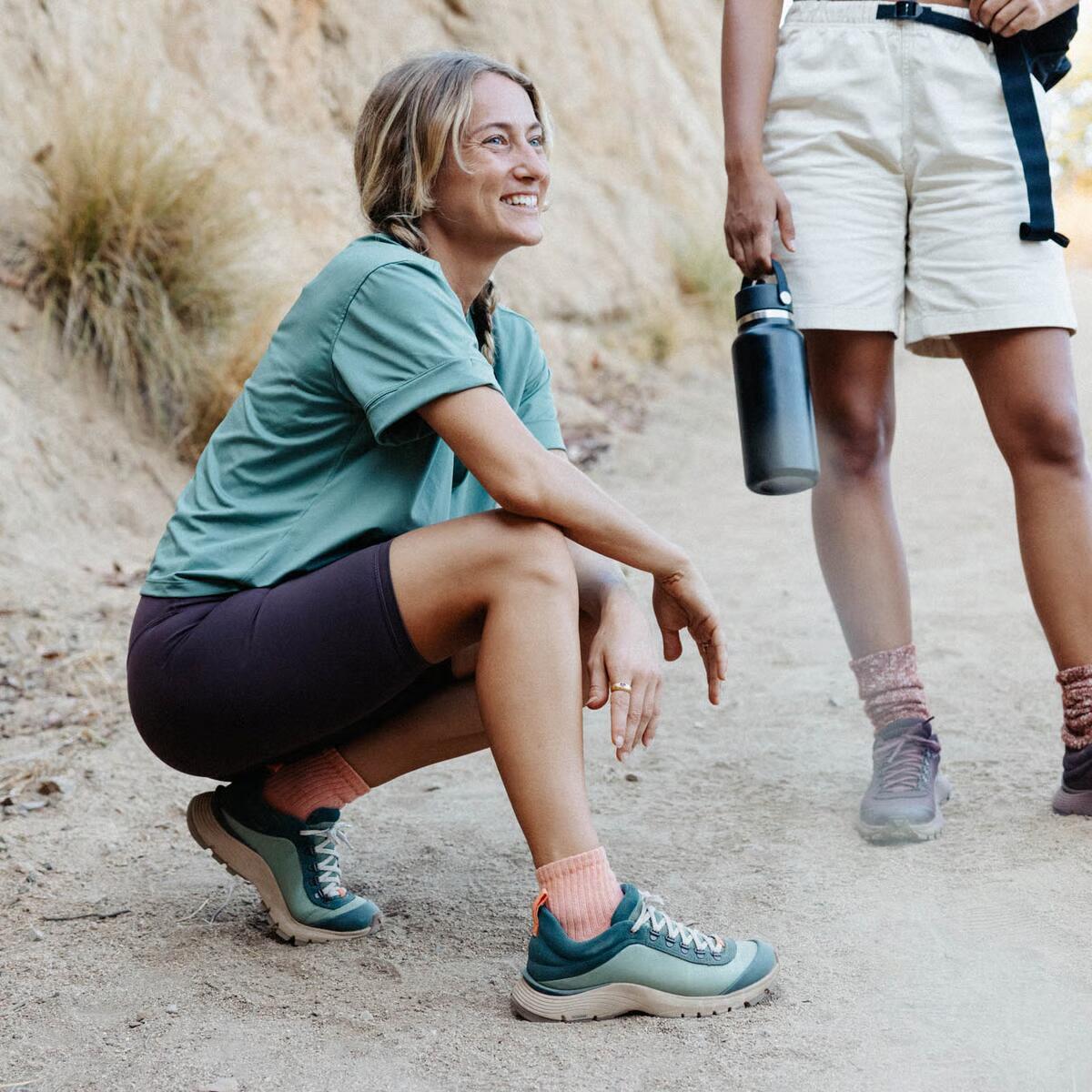 Women's Trail Trainer 3" Oil Green/Jungle Green