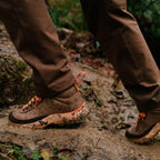 Women's Trail Trainer Mid 4" Malt Brown/Orange Peel