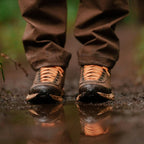 Women's Trail Trainer Mid 4" Malt Brown/Orange Peel