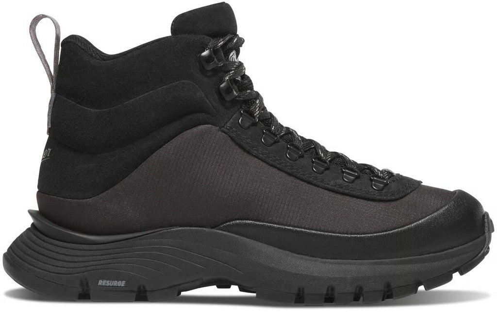 Women's Trail Trainer Mid 4" Black/Black