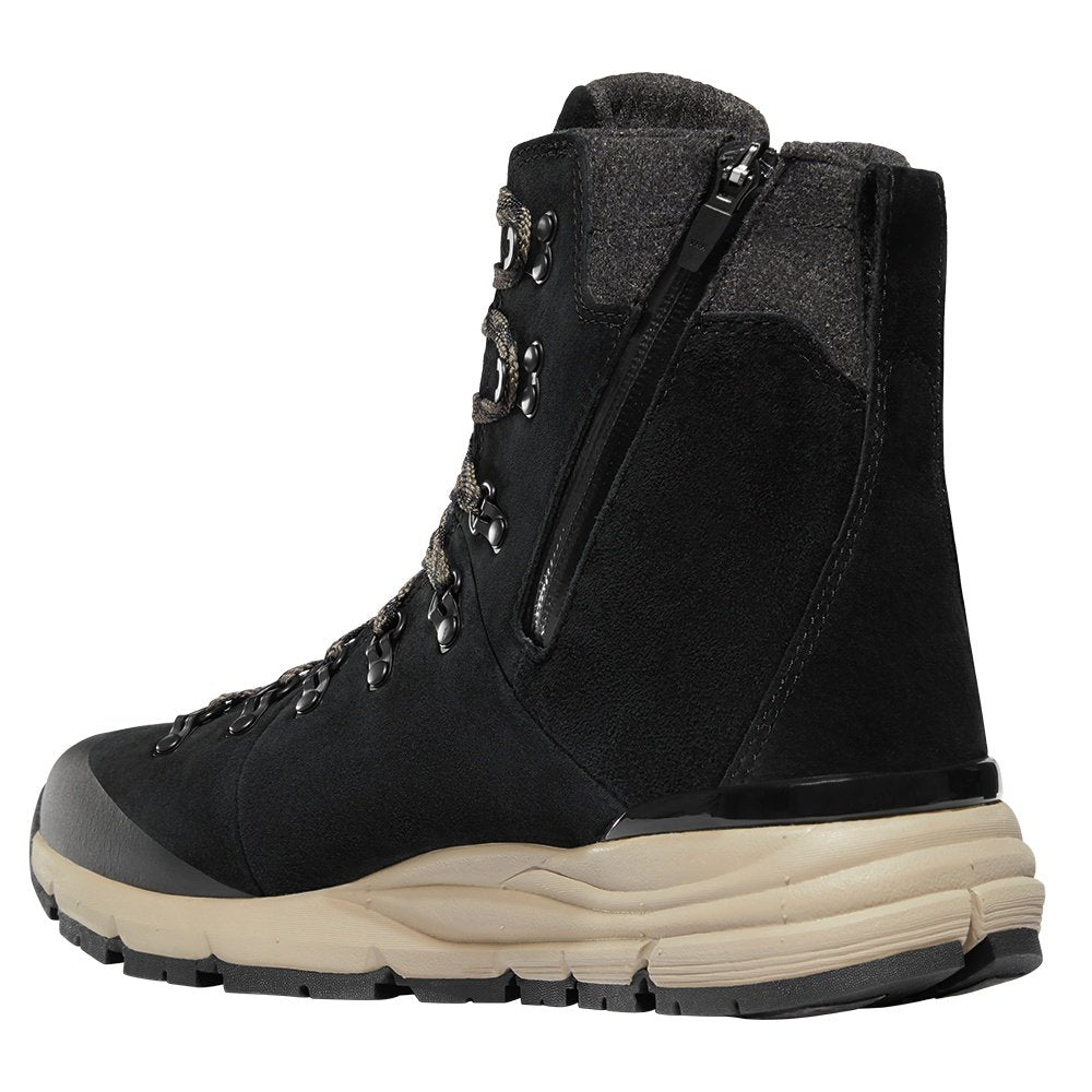 Men's Arctic 600 Side-Zip 7" Black/Brown 200G