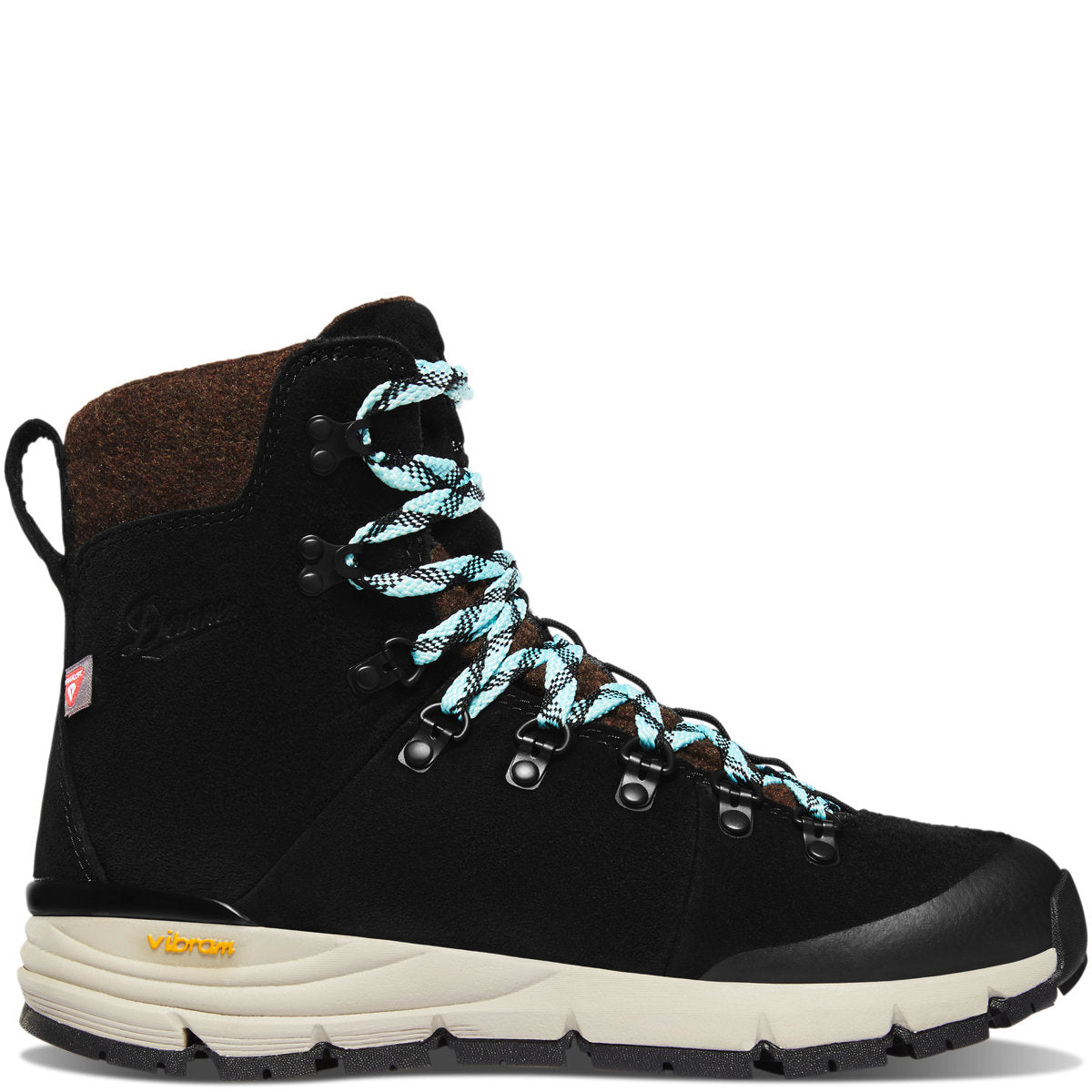 Danner® Arctic 600 Side-Zip WOMEN'S 7" Black/spark Blue 200G Hike Boots 67340