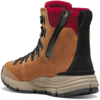 Women's Arctic 600 Side-Zip 7" Brown/Red Felt 200G
