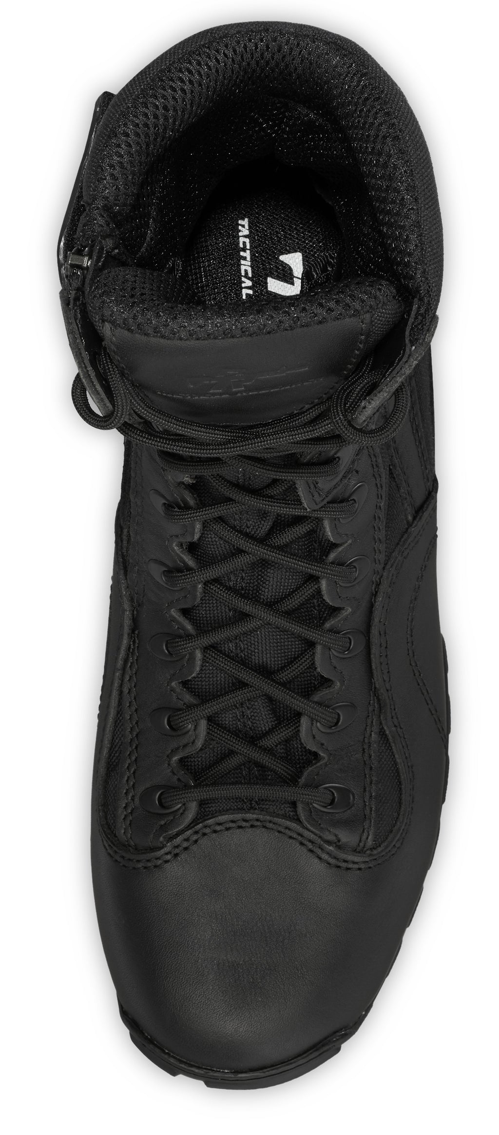 Belleville, Men's, 8", KHYBER, TR960Z, Hot Weather Lightweight Side-Zip Tactical Boot, Black, 4, Regular, TR960Z 040R