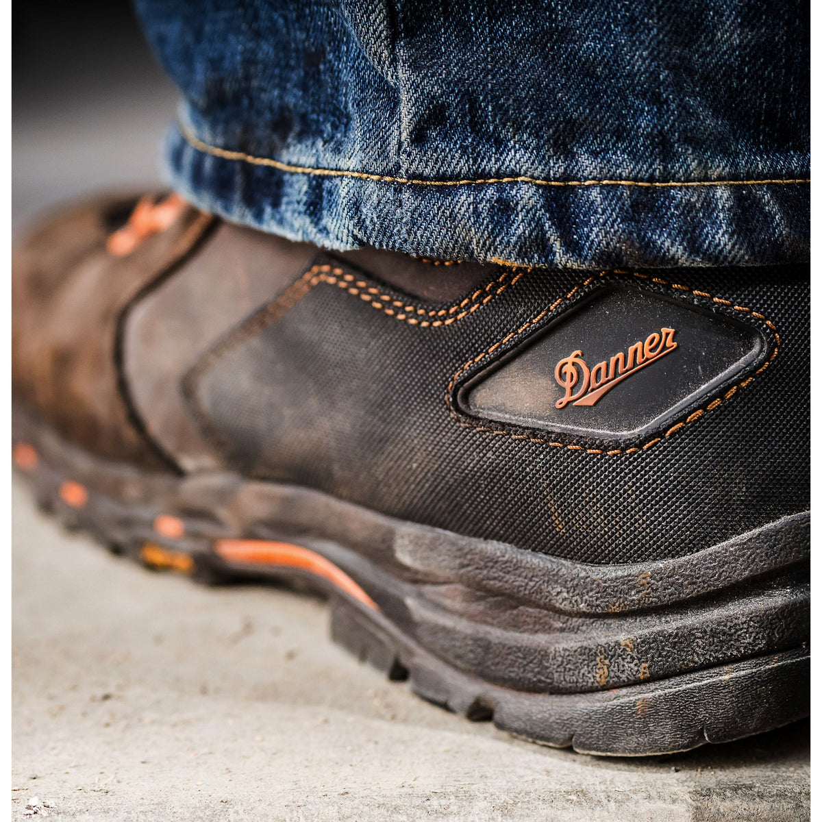 Men's Vicious 4.5" Brown/Orange NMT