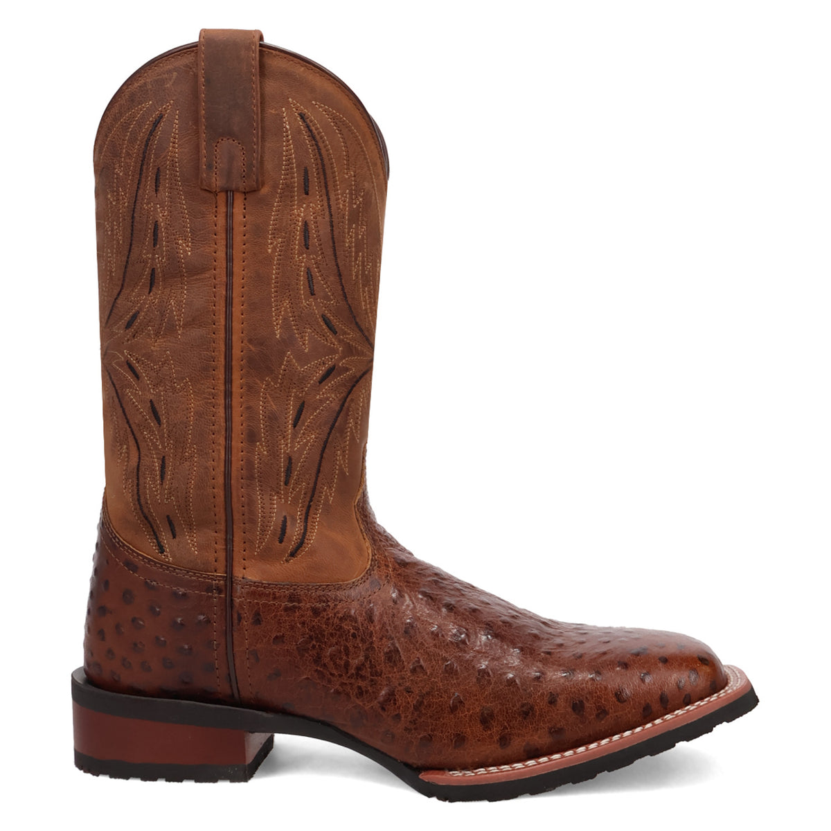 LAREDO STRIDE LEATHER CHOCOLATE MEN'S LEATHER BOOTS 8007