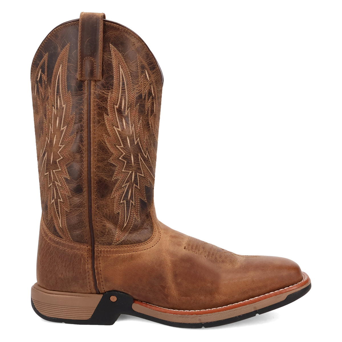 LAREDO VAPOR LEATHER  TAN MEN'S LEATHER BOOTS 8028
