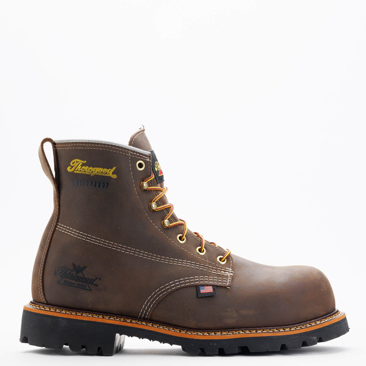 THOROGOOD AMERICAN LEGACY SERIES WATERPROOF 6” CRAZYHORSE NANO TOE BOOT 804-4148