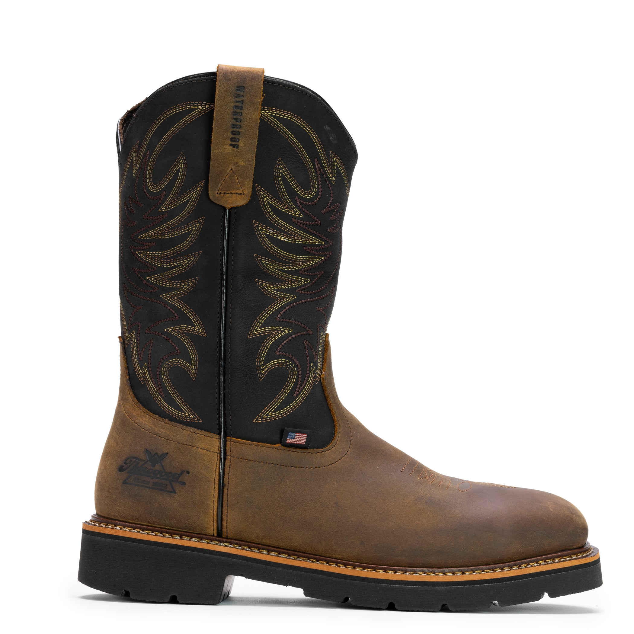 Thorogood American Heritage Square Toe Wellington Waterproof 11″ Boots 804-4330
