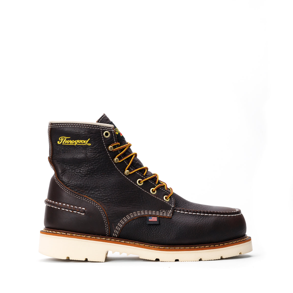 THOROGOOD 1957 SERIES – WATERPROOF – 6” BRIAR PITSTOP SAFETY TOE BOOTS 804-4940