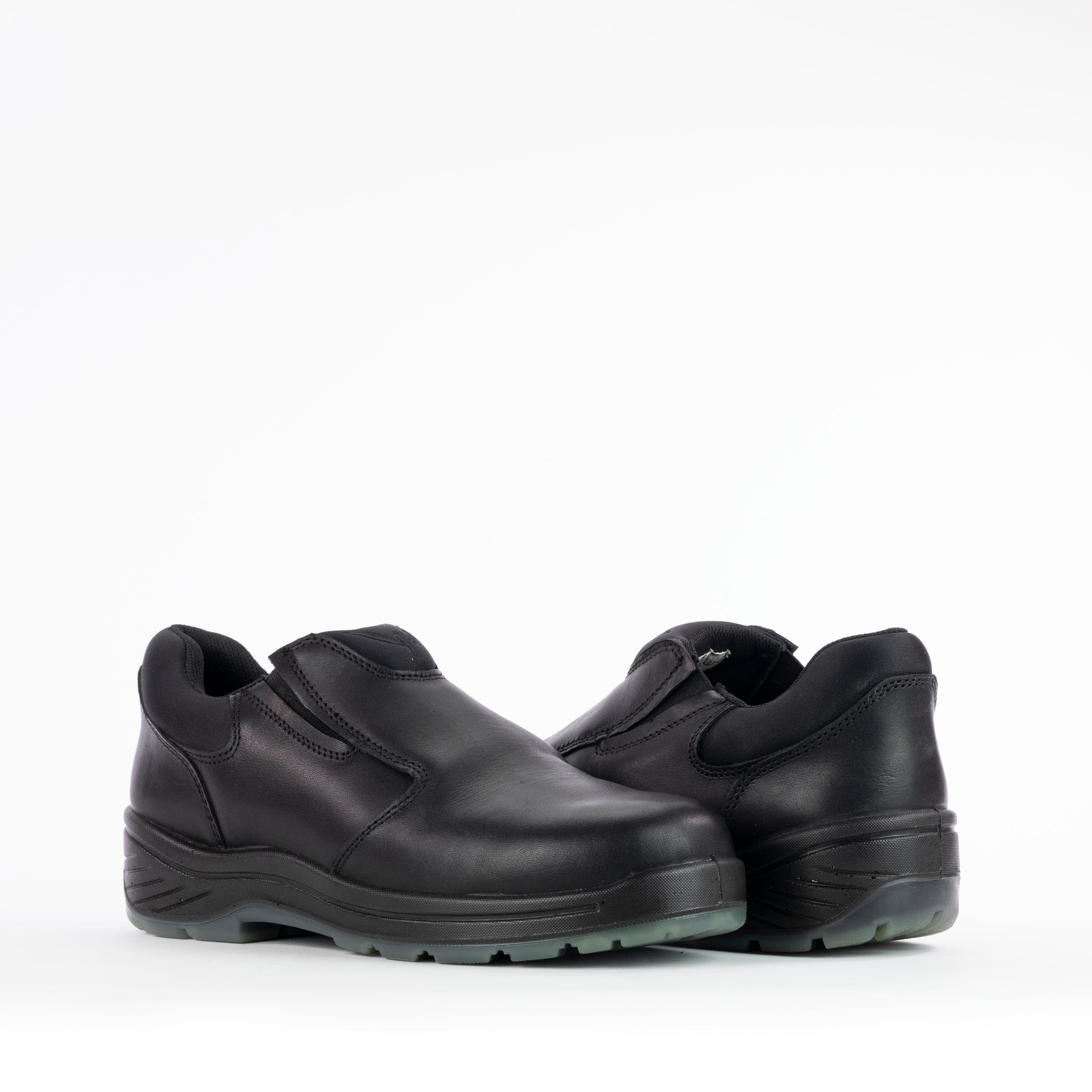 Thorogood Thoro-Flex Black Slip-On Safety Toe Boots 804-6133