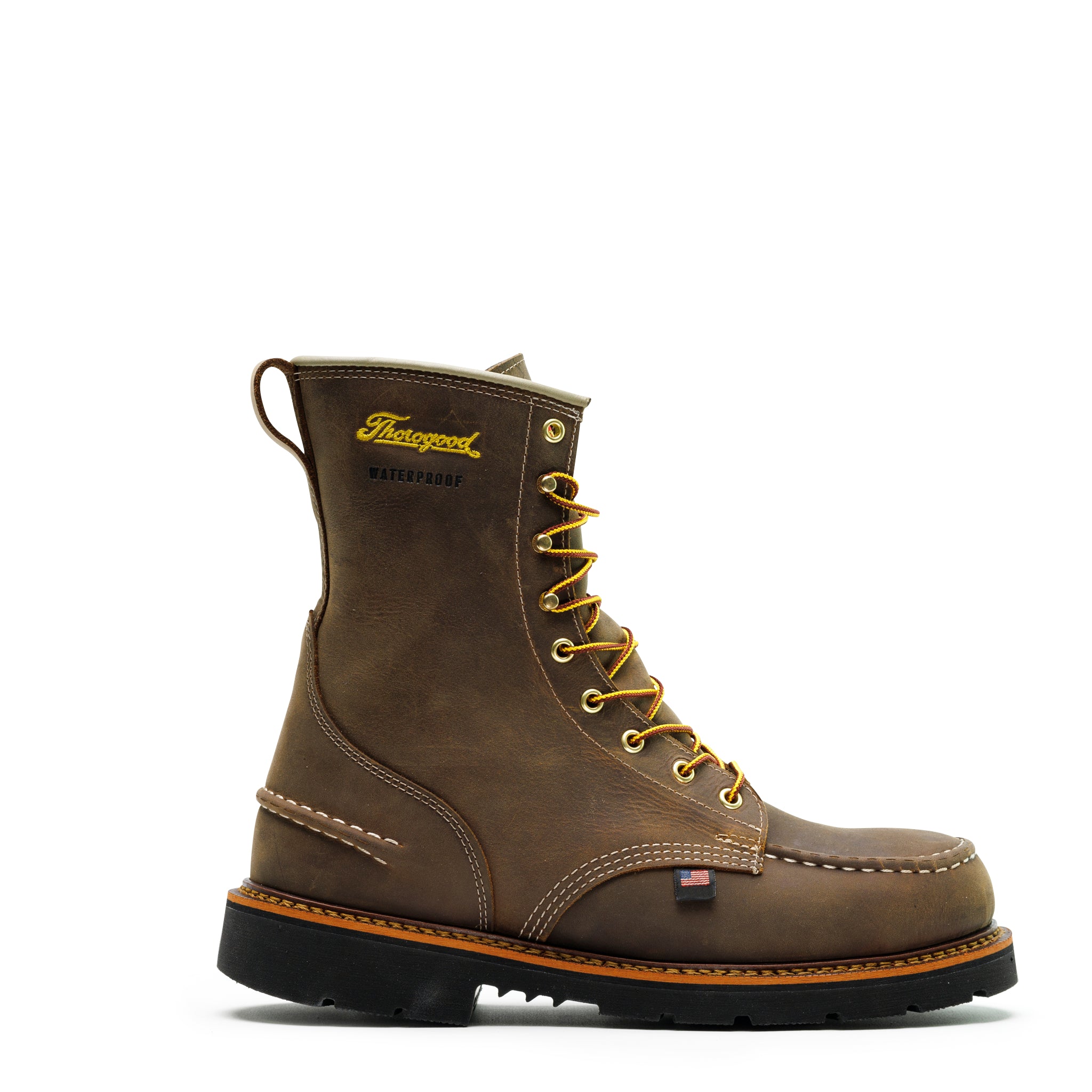 Thorogood 1957 Series Waterproof 8″ Crazyhorse Moc Toe MAXWEAR90™ Boots 814-3890