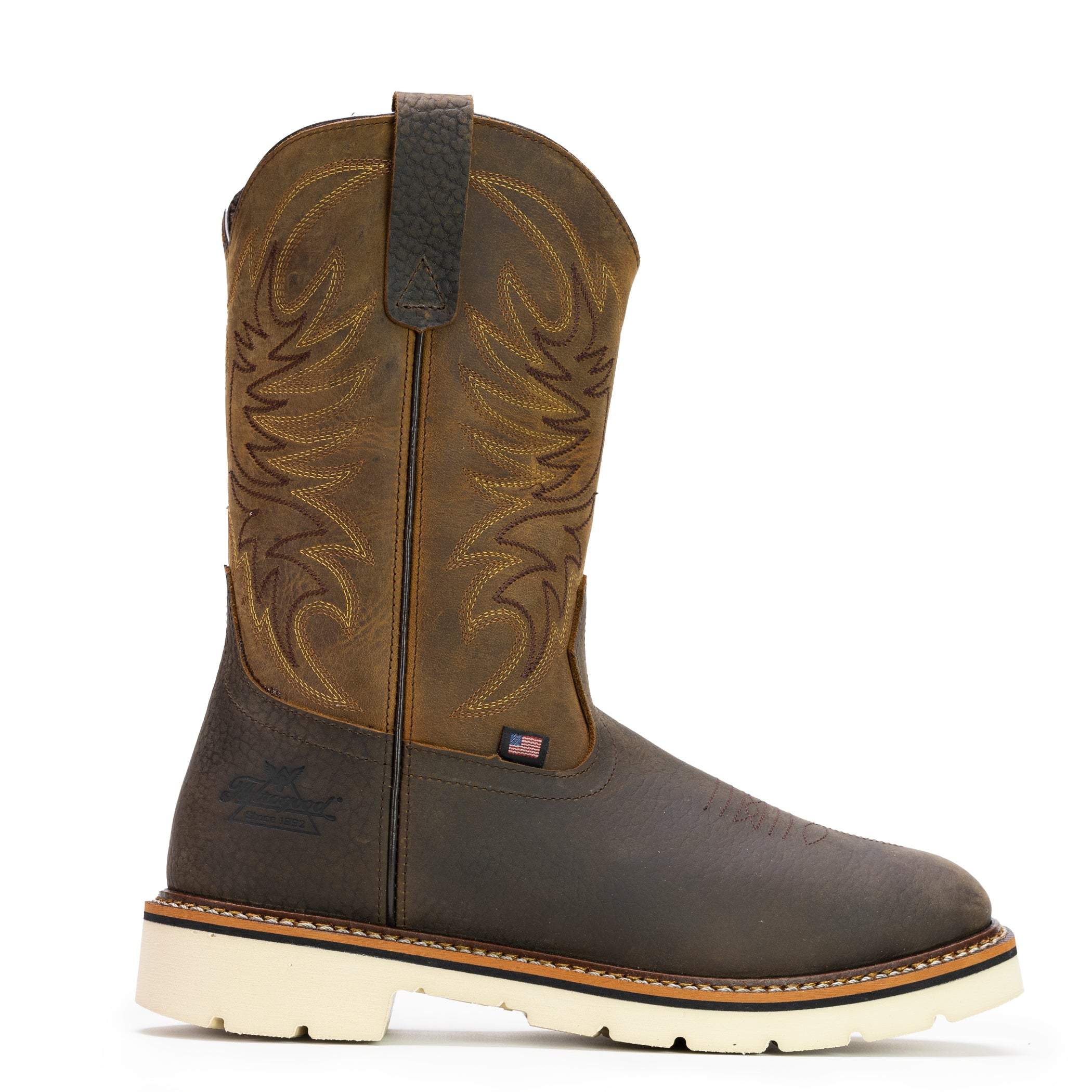 Thorogood American Heritage Square Toe Wellington 11″ Boots 814-4332