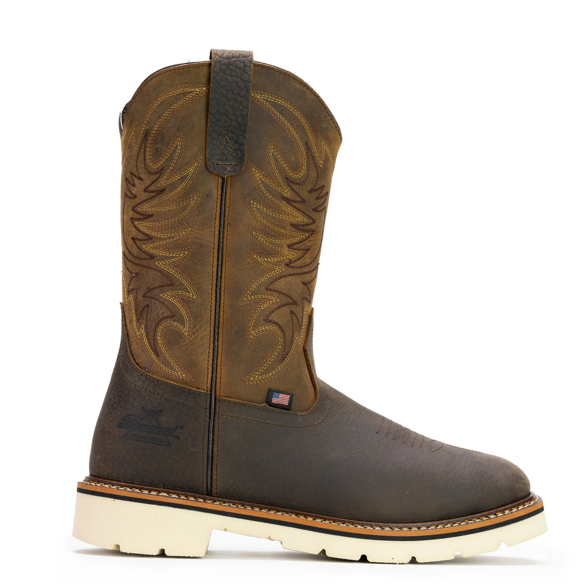 THOROGOOD AMERICAN HERITAGE SQUARE TOE WELLINGTON 11″  BOOTS 814-4332