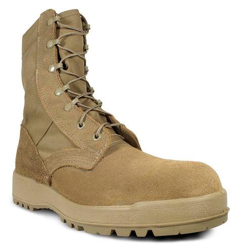 Mcrae 8" Mil-Spec Hot Weather Coyote Boot Usa-Made with Vibram Sierra Outsole 8189