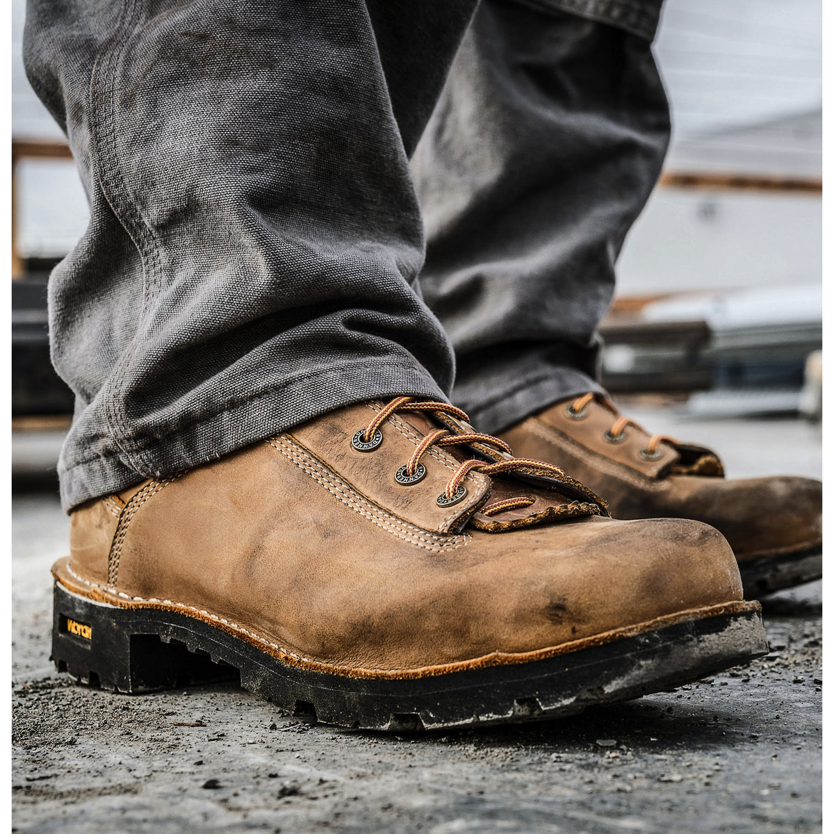 Men's Quarry USA 8" Distressed Brown AT
