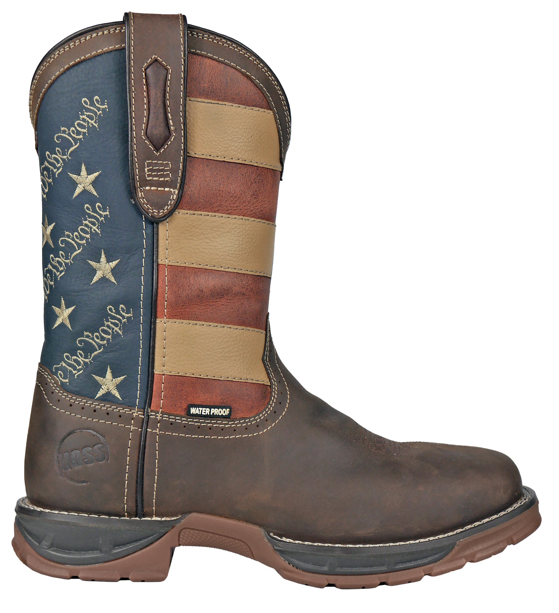 Hoss We the People Brown COMP Toe MEN'S Shoes Boots 94021