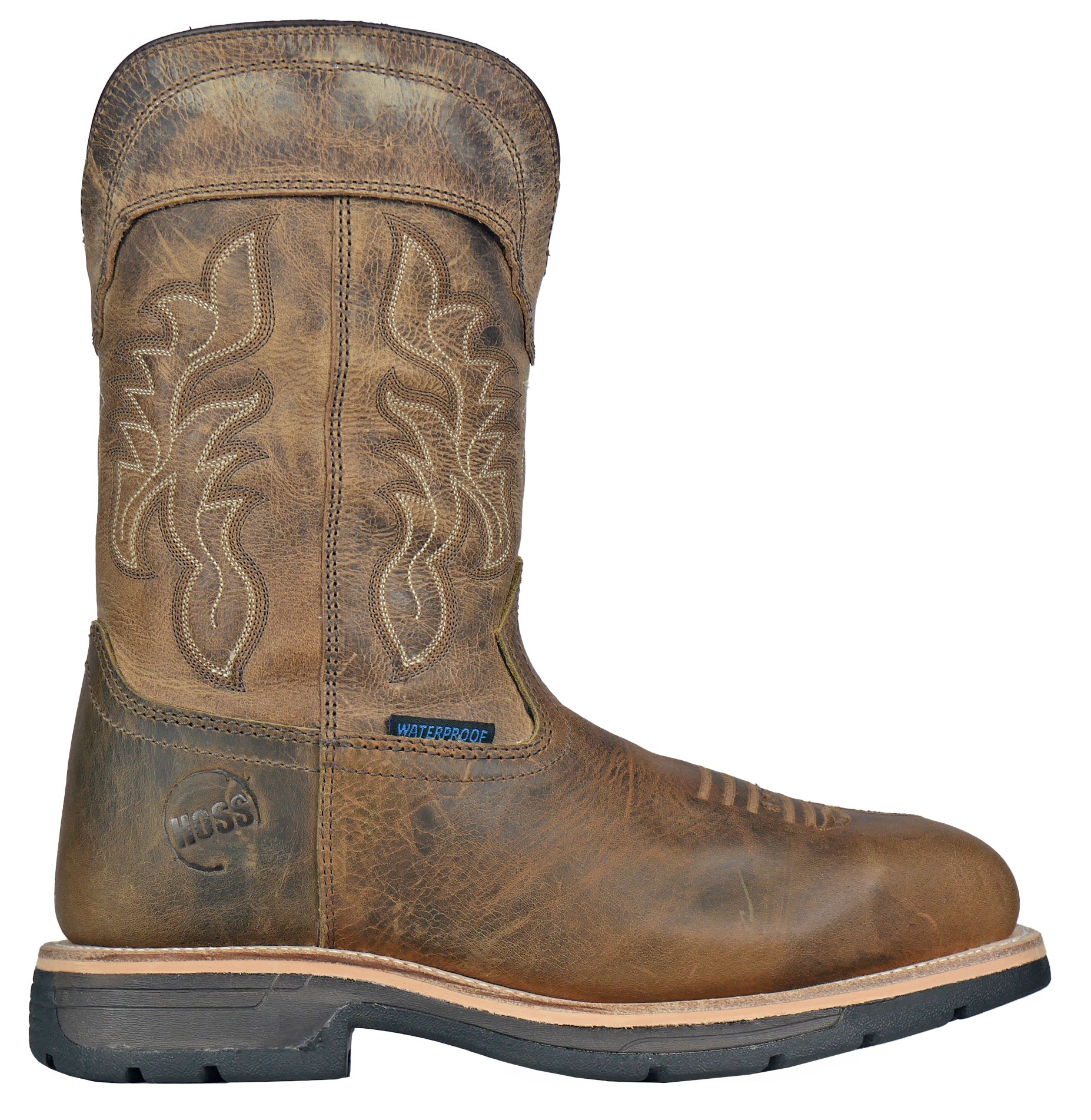 Hoss Brisbee Distressed / Brown MEN'S Shoes Boots 94050