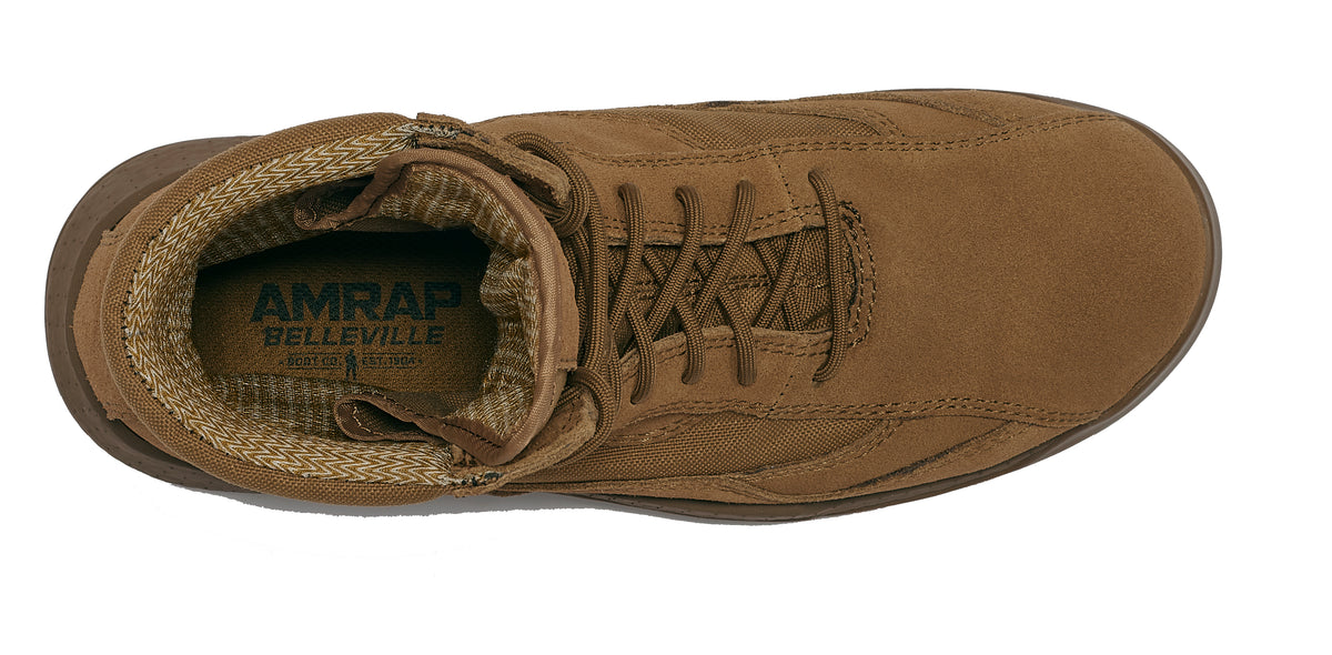 Belleville, Men's, 8", AMRAP®, BV505 Field Boot, Coyote, 4, Regular BV505 040R