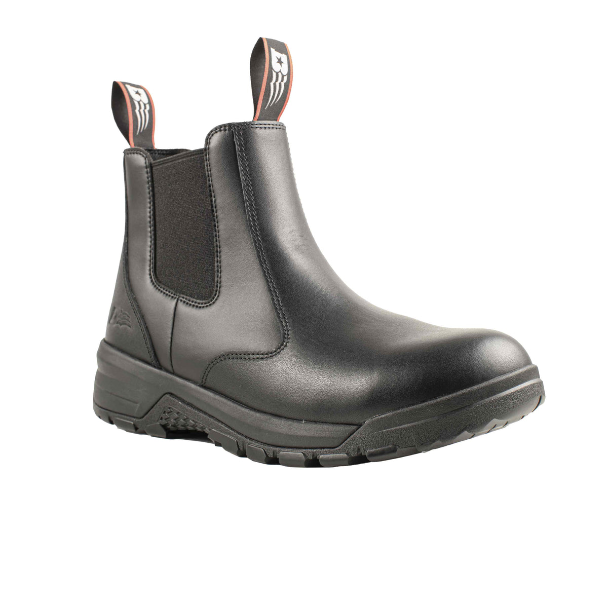 Belleville , Men's, 6", SPEAR POINT, BV911CT, Composite Safety Toe Station Boot, Black, 4, Regular, BV911CT 040R