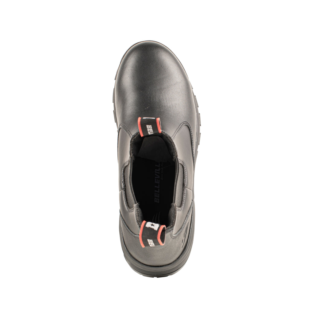 Belleville , Men's, 6", SPEAR POINT, BV911CT, Composite Safety Toe Station Boot, Black, 4, Regular, BV911CT 040R