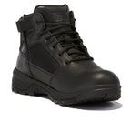 Belleville, Men's, 5", SPEAR POINT, BV915ZWP, Lightweight Side-Zip Waterproof Tactical Boot, Black, 4, Regular, BV915ZWP 040R