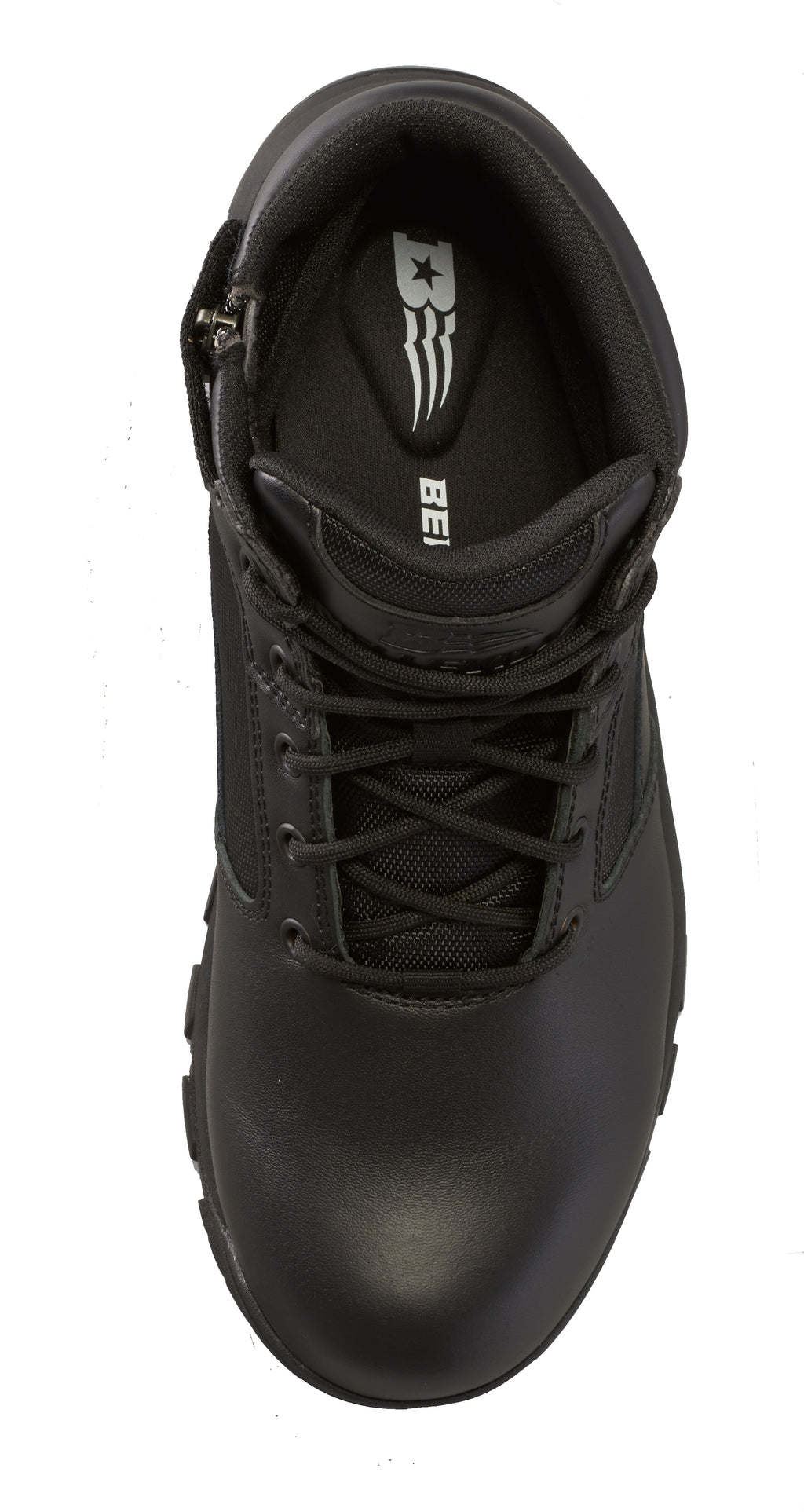 Belleville, Men's, 5", SPEAR POINT, BV915ZWP, Lightweight Side-Zip Waterproof Tactical Boot, Black, 4, Regular, BV915ZWP 040R