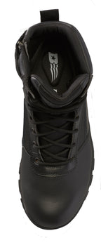 Belleville, Men's, 8", SPEAR POINT, BV918ZWPCT, Waterproof Composite Safety Toe Side-Zip Tactical Boot, Black, 4, Regular, BV918ZWPCT 040R