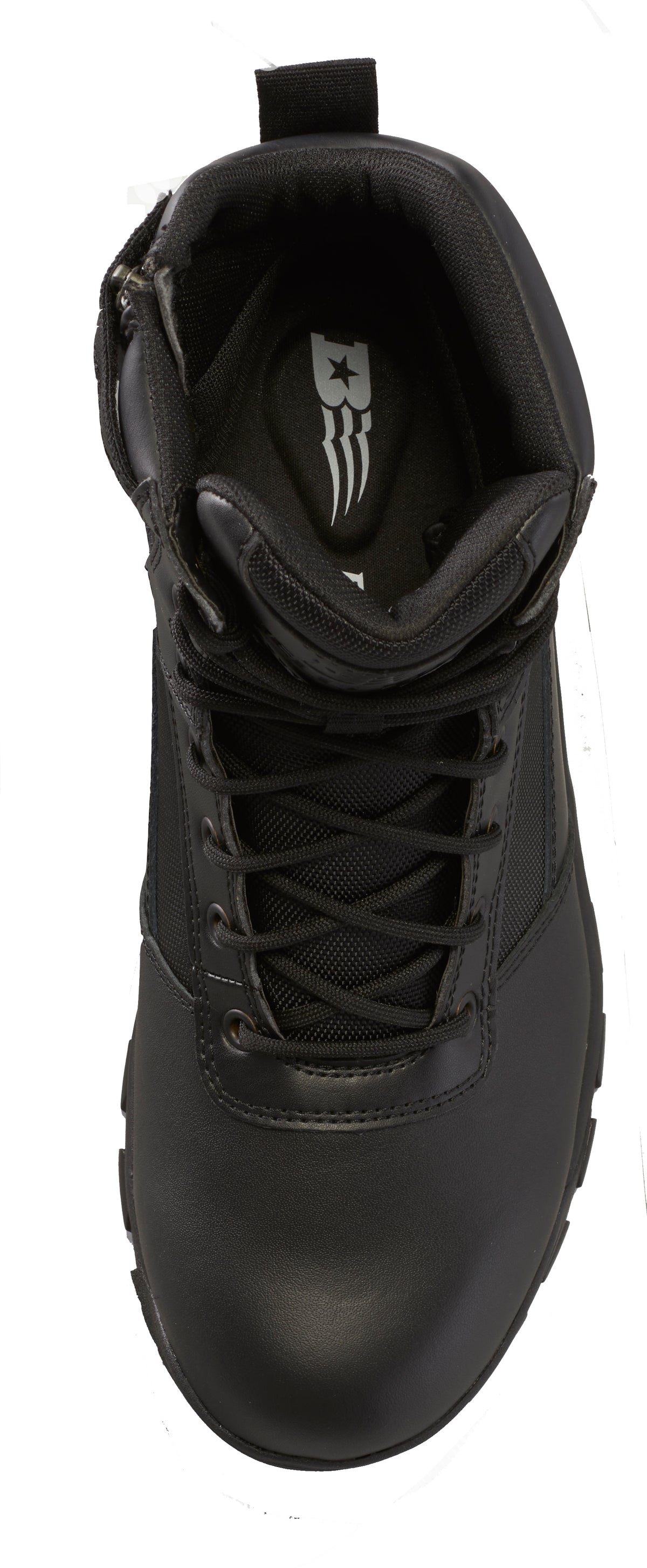 Belleville, Men's, 8", SPEAR POINT, BV918ZWPCT, Waterproof Composite Safety Toe Side-Zip Tactical Boot, Black, 4, Regular, BV918ZWPCT 040R