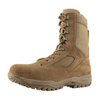 Belleville, Men's, 8", FLYWEIGHT, C312ZCT, Hot Weather Side-Zip Composite Safety Toe Boot, Coyote, 4, Regular, C312ZCT 040R