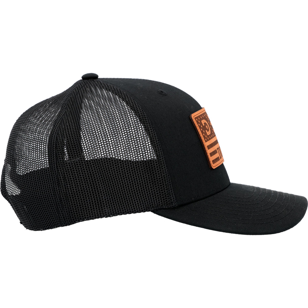 Durango Patriotic Logo Leather Patch Ball Cap