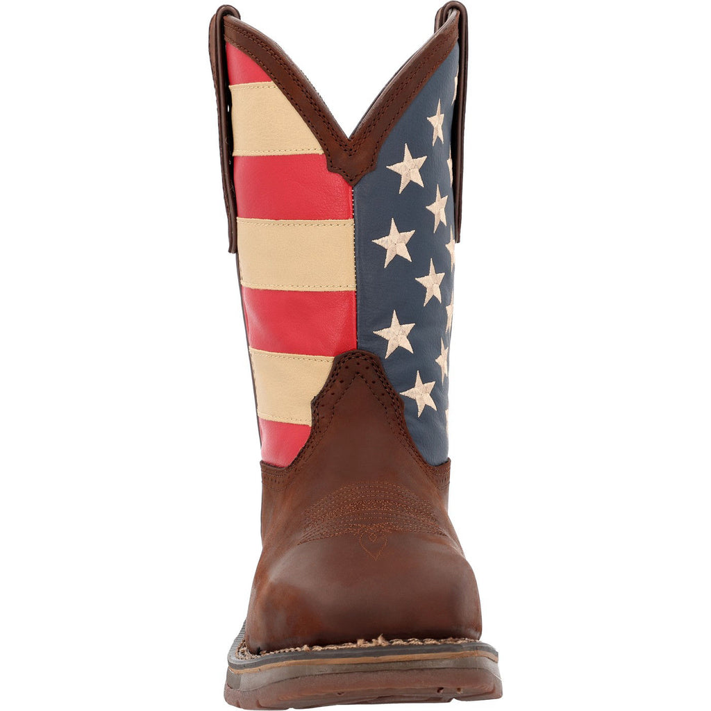 Durango® Workin' Rebel™ Patriotic Steel Toe Work Boot
