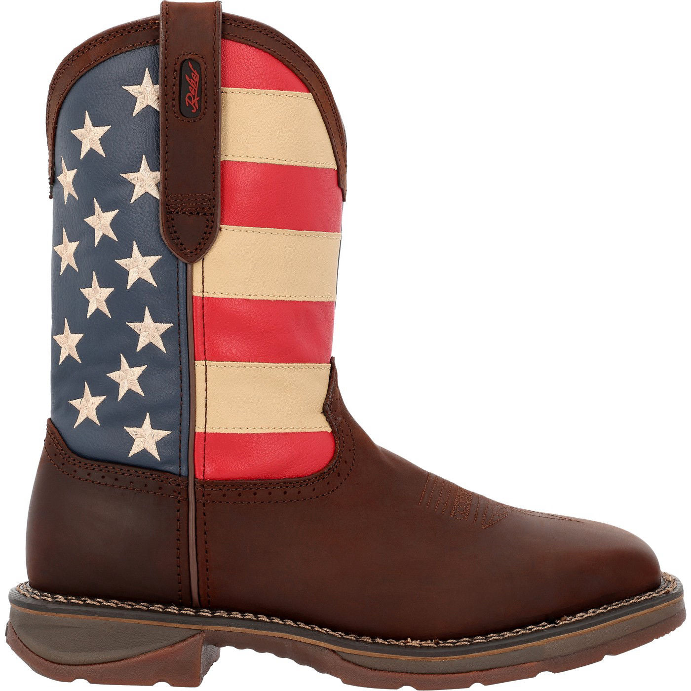Durango® Workin' Rebel™ Patriotic Steel Toe Work Boot